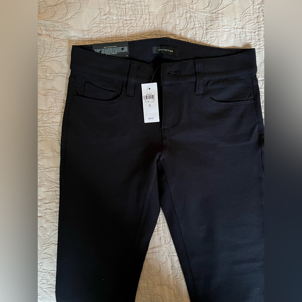 Ann Taylor ankle denim - Navy with tags